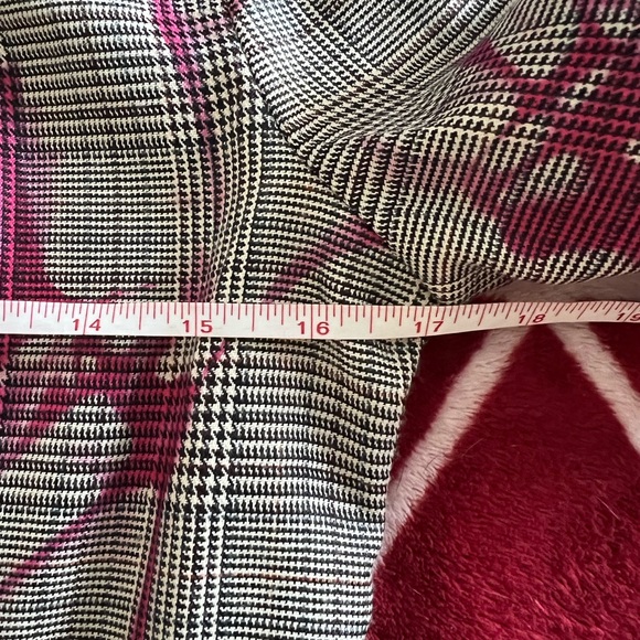 NWOT SHEIN Plaid Peplum Top Size 4 / 6 - Picture 8 of 8